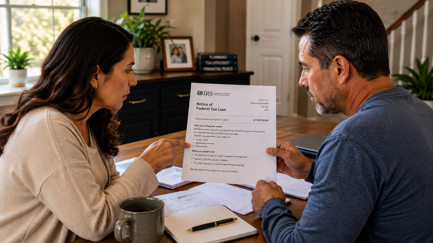 tax lien release & withdrawal