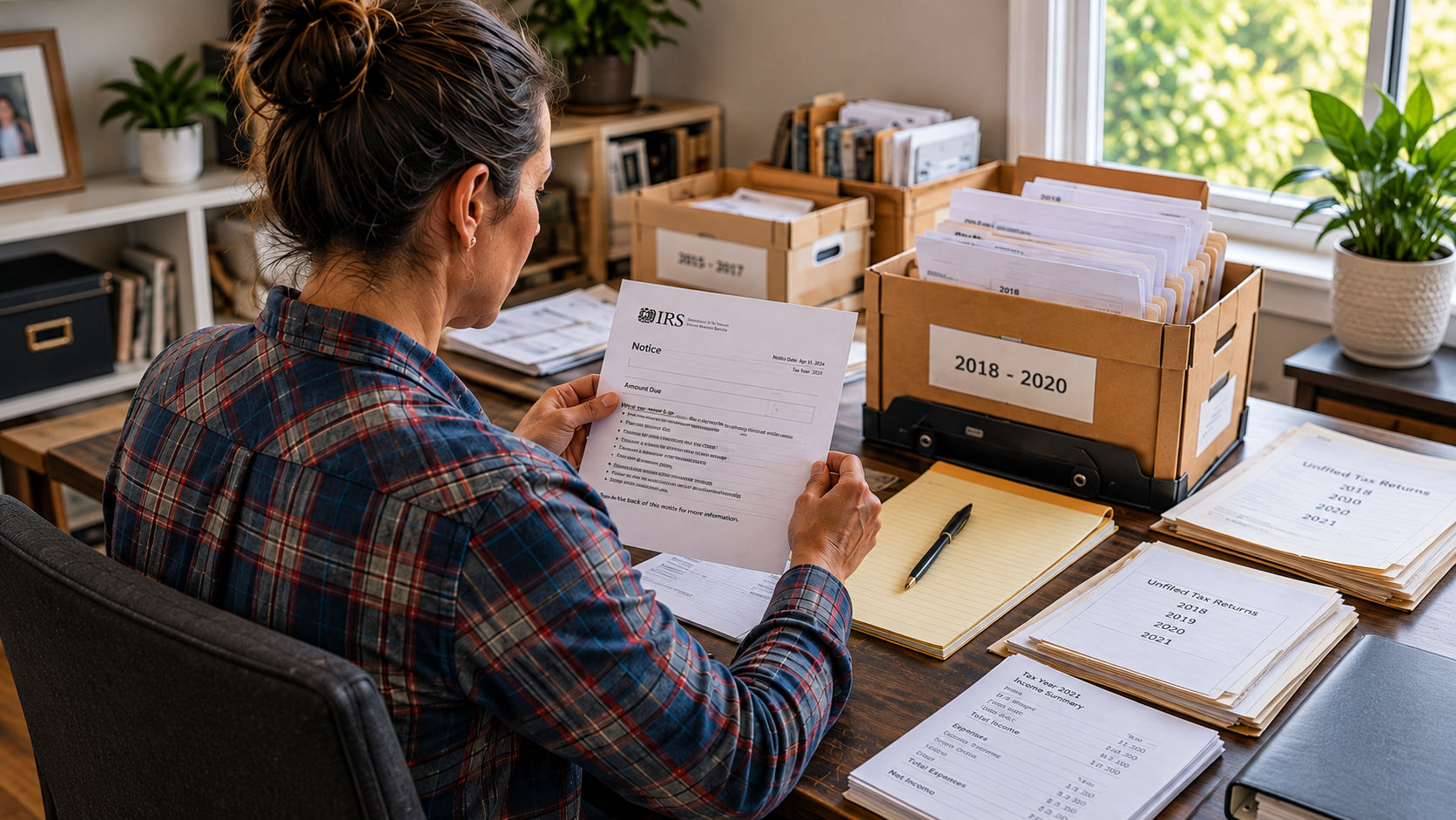 unfiled tax returns